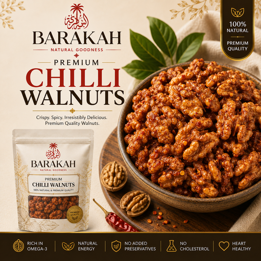 Barakah Premium Chilli Walnuts