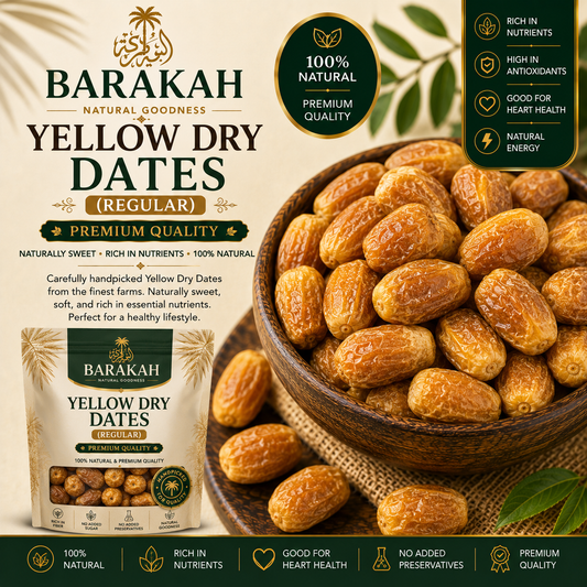 Barakah Yellow Dry Dates (Regular)